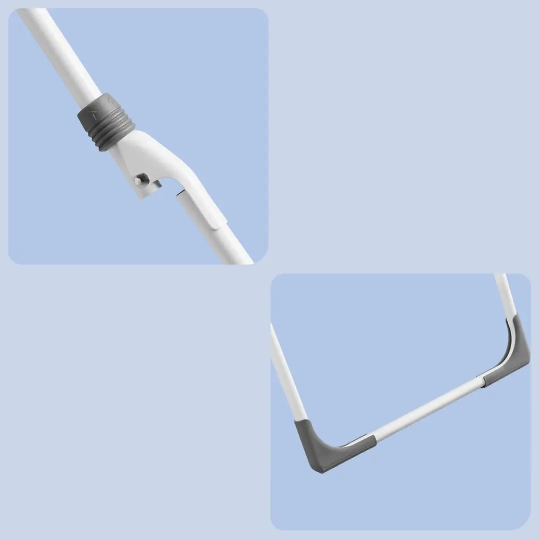 Songmics LLR540W01V1 Opvouwbaar Droogrek - Wit