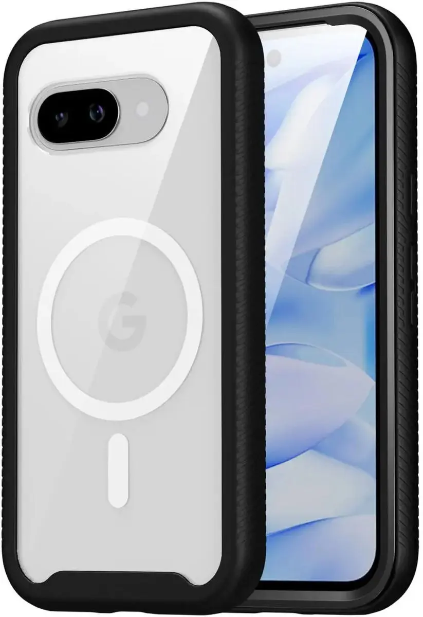 Selected by GSMpunt Google Pixel 9a Hoesje - MagSafe - Zwart
