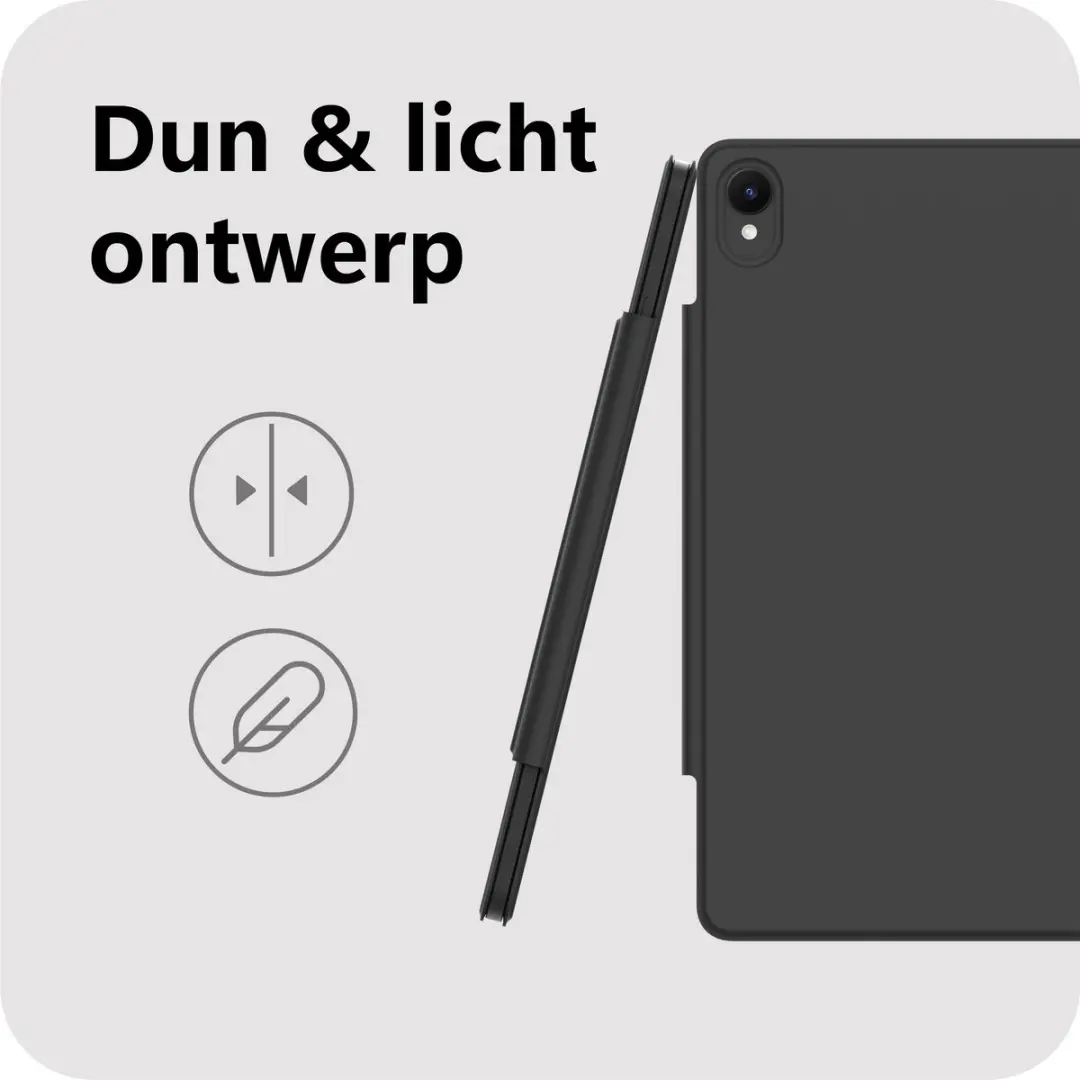 Just in Case TSA2809MS1 Tablethoes - Samsung Galaxy Tab S11 - Zwart