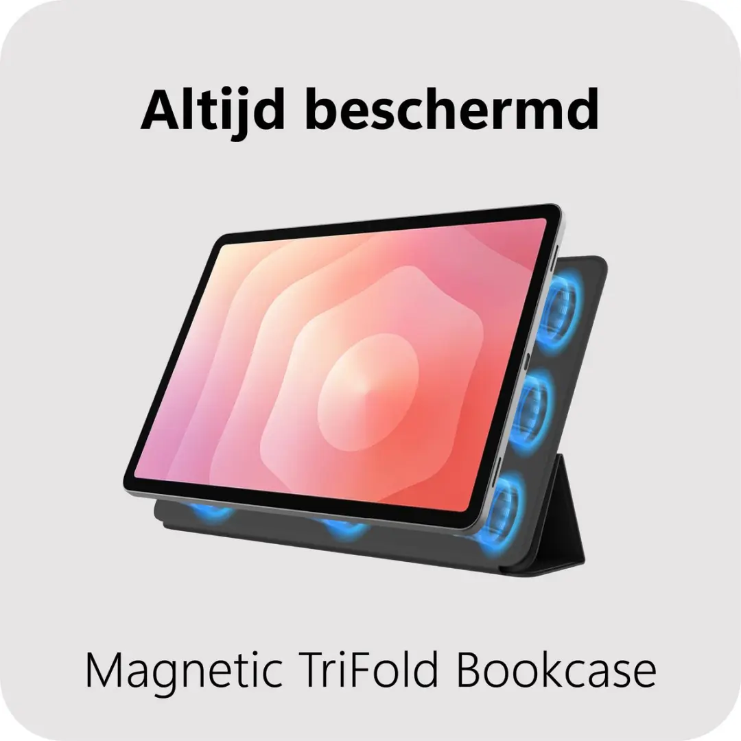 Just in Case TSA2809MS1 Tablethoes - Samsung Galaxy Tab S11 - Zwart