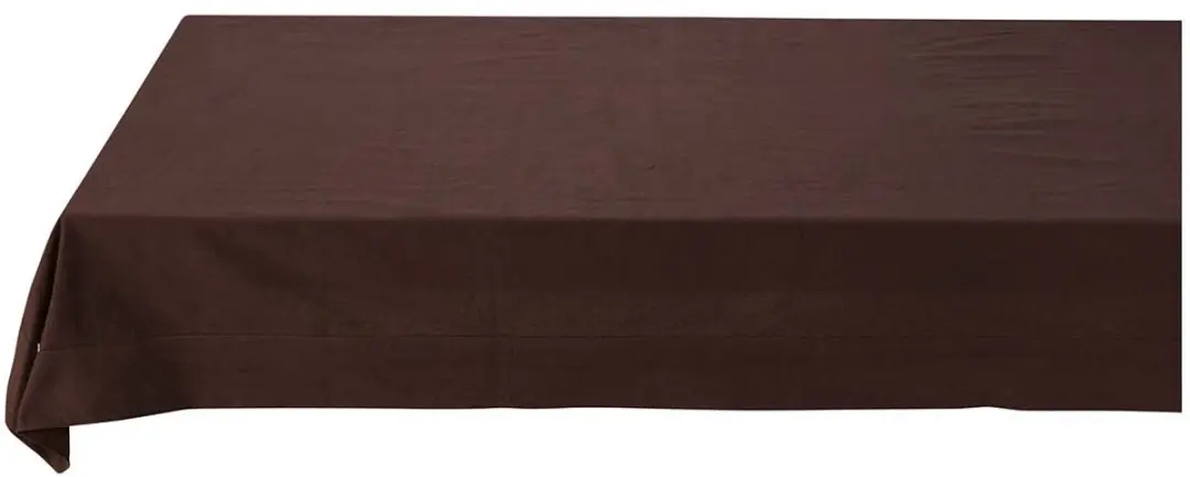 vtwonen Tafelkleed Katoen Linnen 160x300cm - Chocoladebruin
