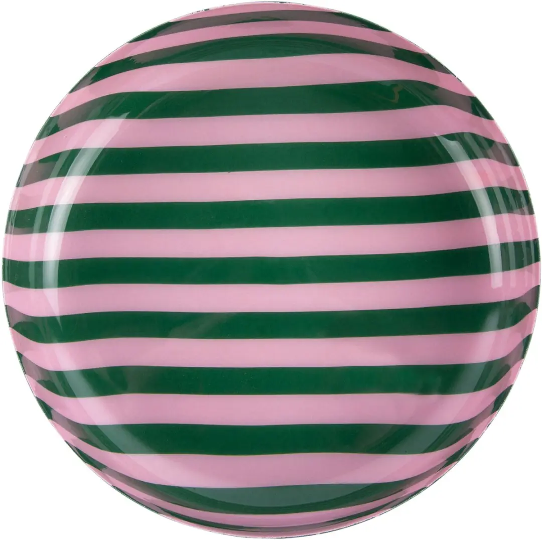 Present Time Schaal Animado Medium - Groen 18,5x18,5x4,5cm