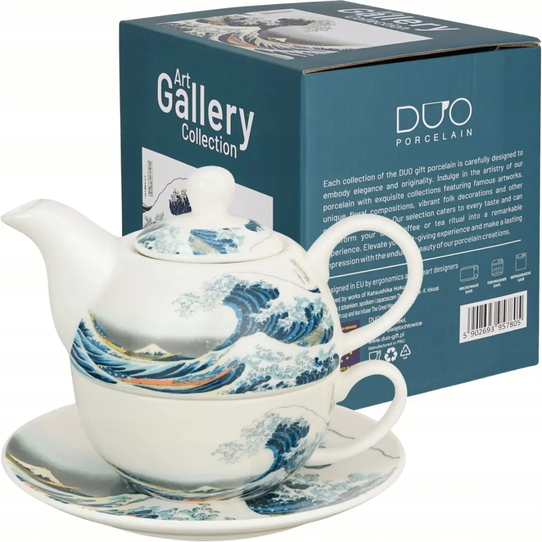 Duo Tea for One Porseleinen Theepot