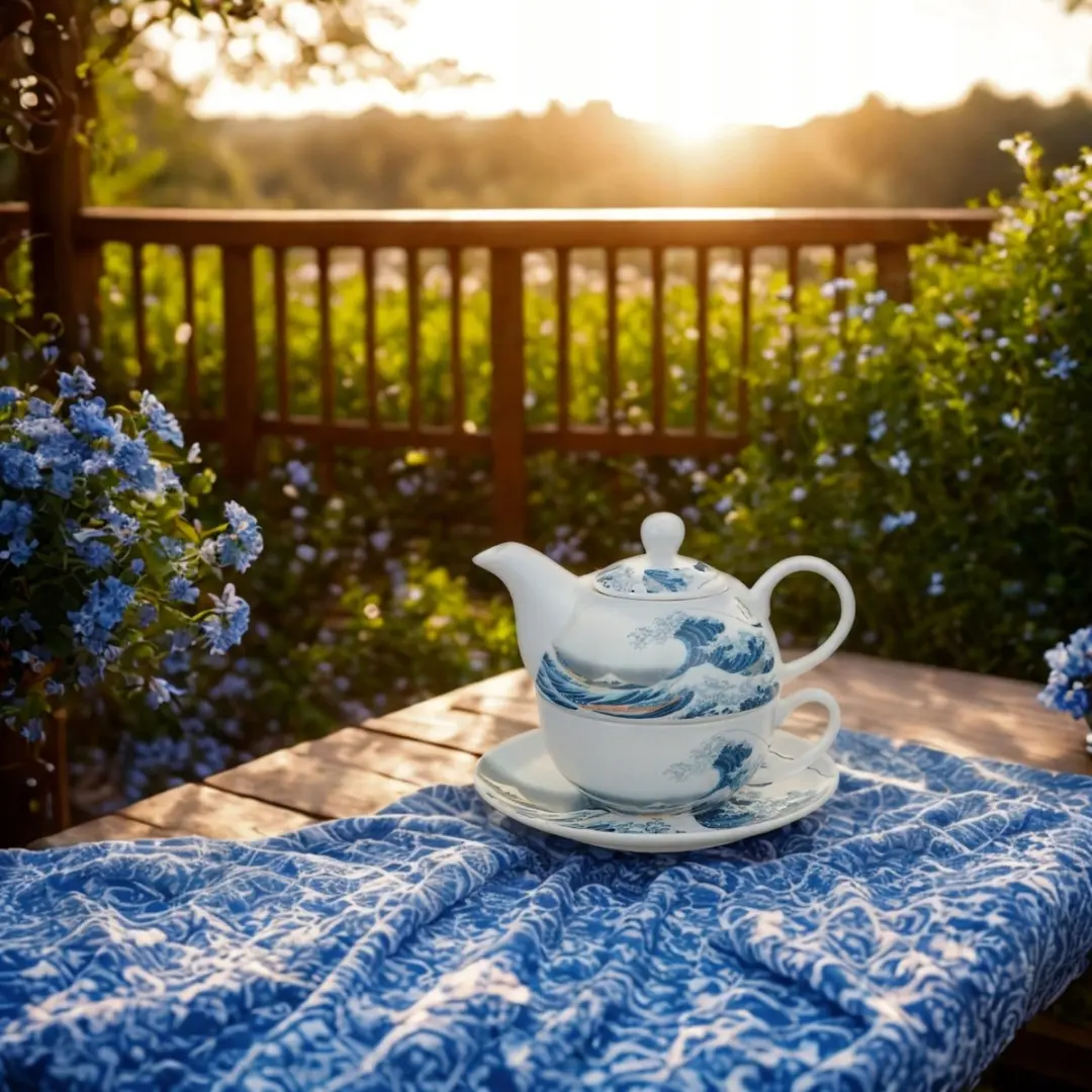 Duo Tea for One Porseleinen Theepot - Multicolor - 3 Stuks