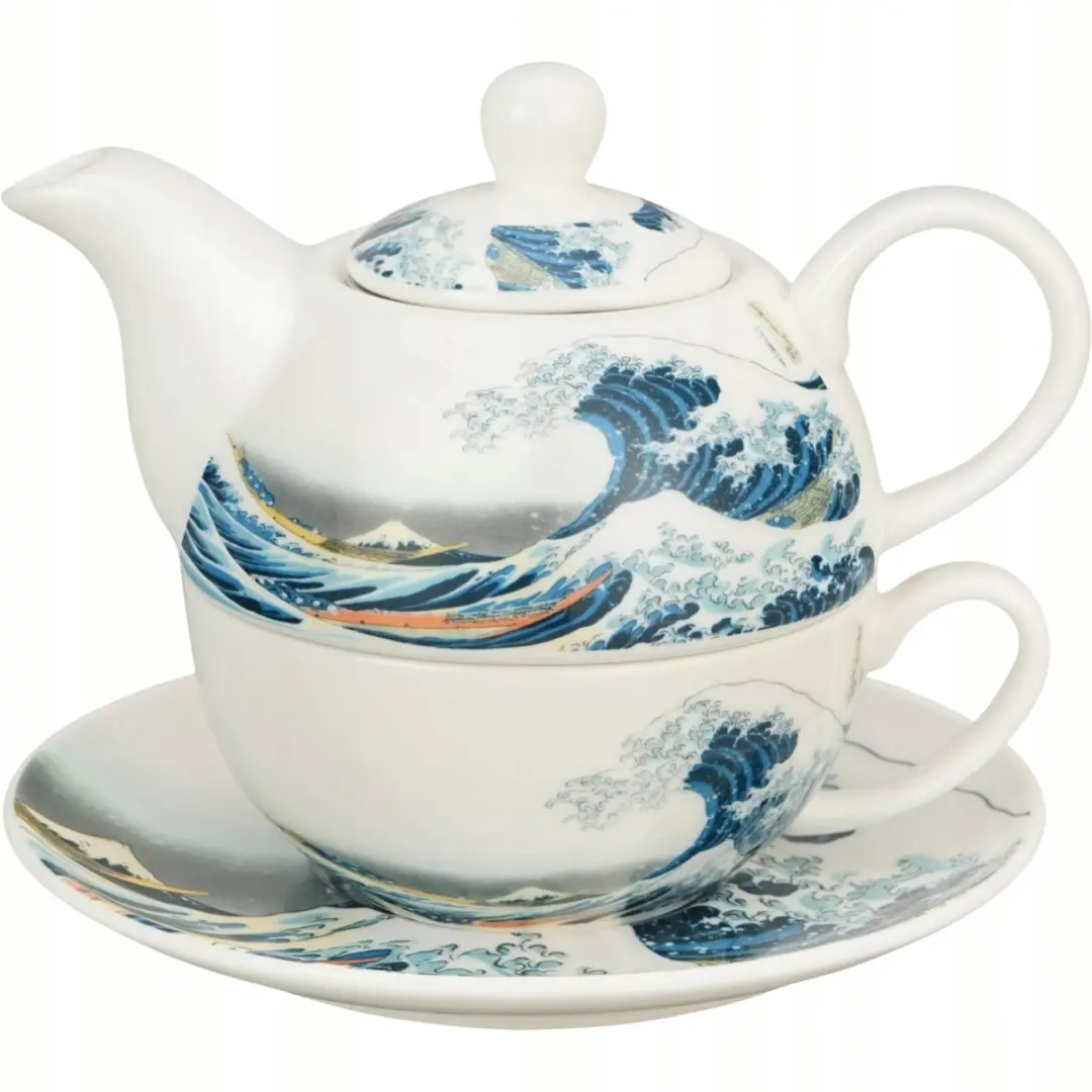 Duo Tea for One Porseleinen Theepot - Multicolor - 3 Stuks