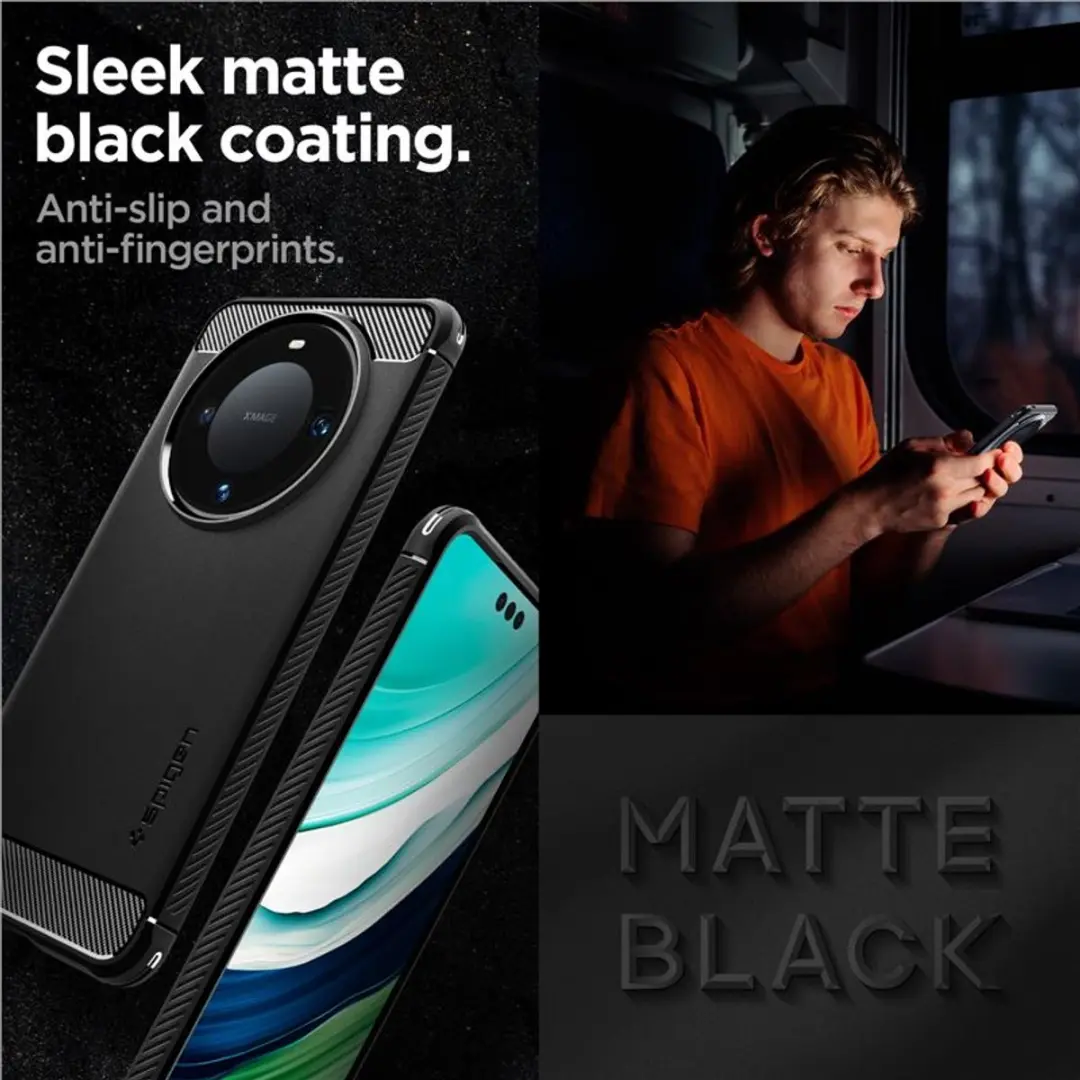 Spigen Robuuste Armor Hoes Huawei Mate 60 Pro - Transparent