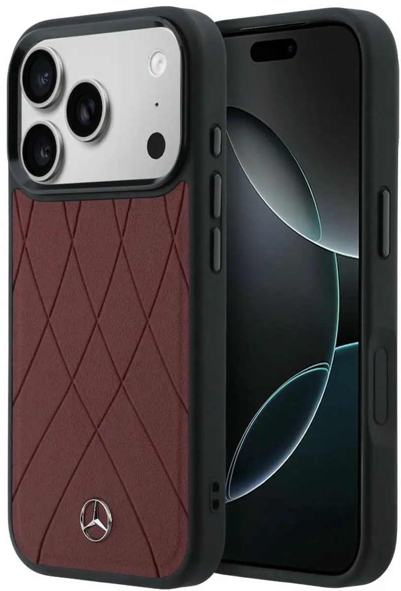 Mercedes-Benz Leather MagSafe Hoesje iPhone 17 Pro Max