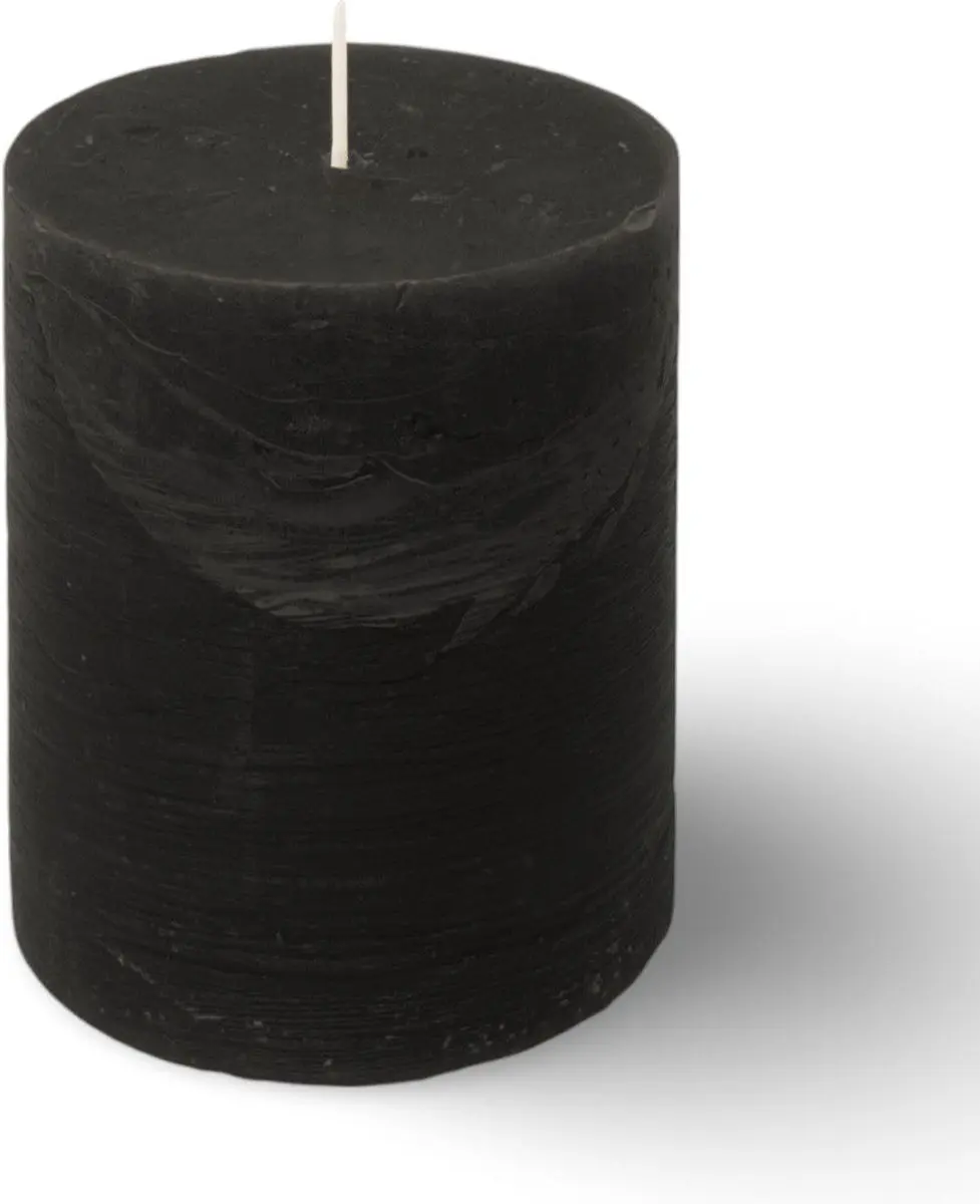 Spaas Rustieke Pillarkaars - 95 Branduren - 6 Stuks
