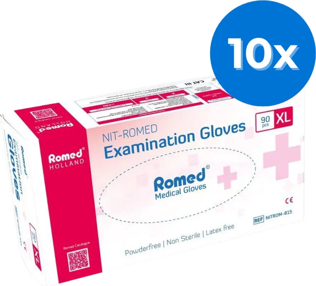 Romed Nitromed Handschoenen 900 Stuks