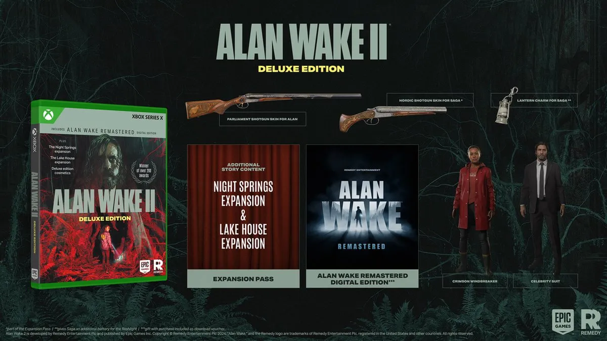 Mindscape Alan Wake 2 Deluxe Edition - Xbox Series X
