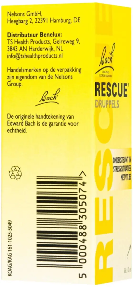 Bach Rescue Druppels 20ml