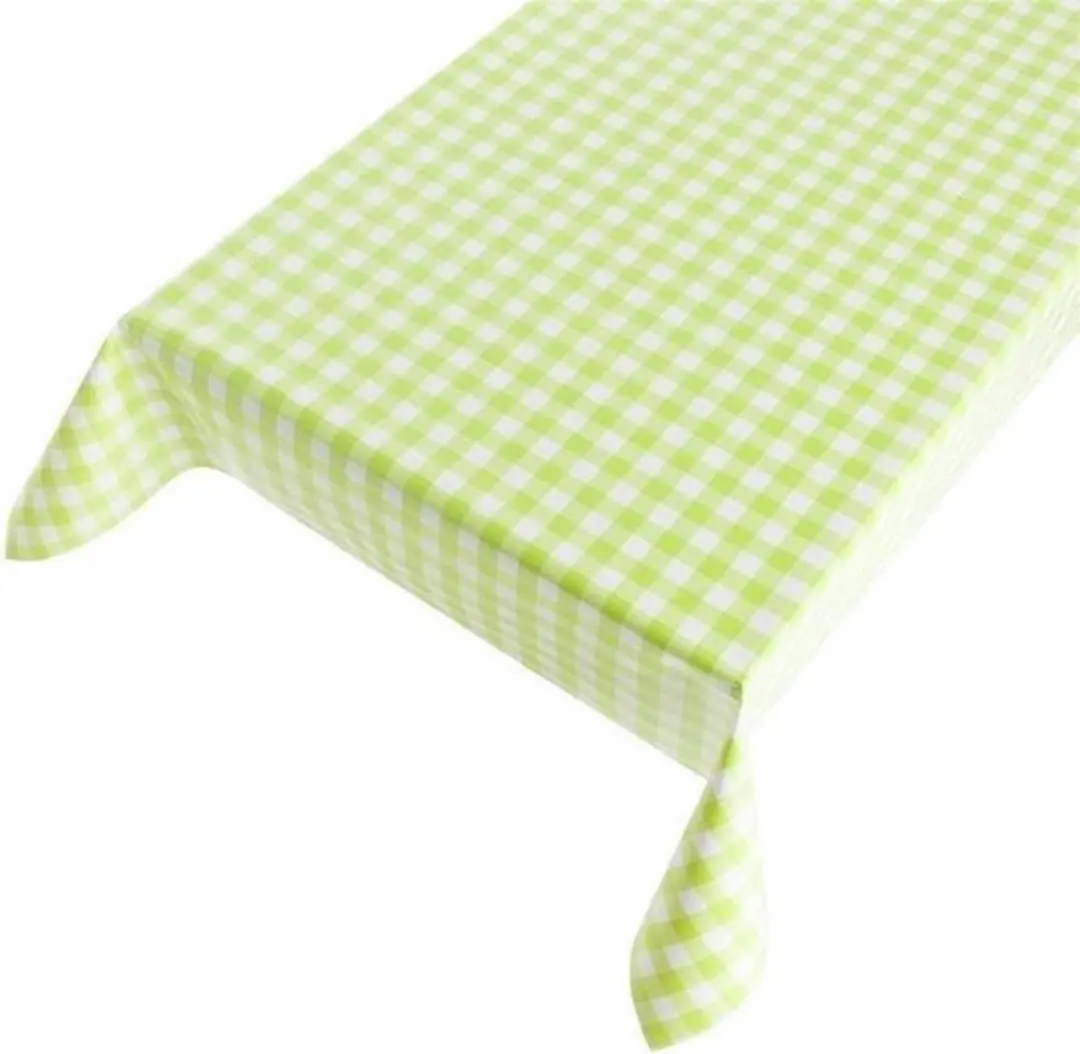 Bellatio Design Tafelzeil Ruit Groen 140x320cm