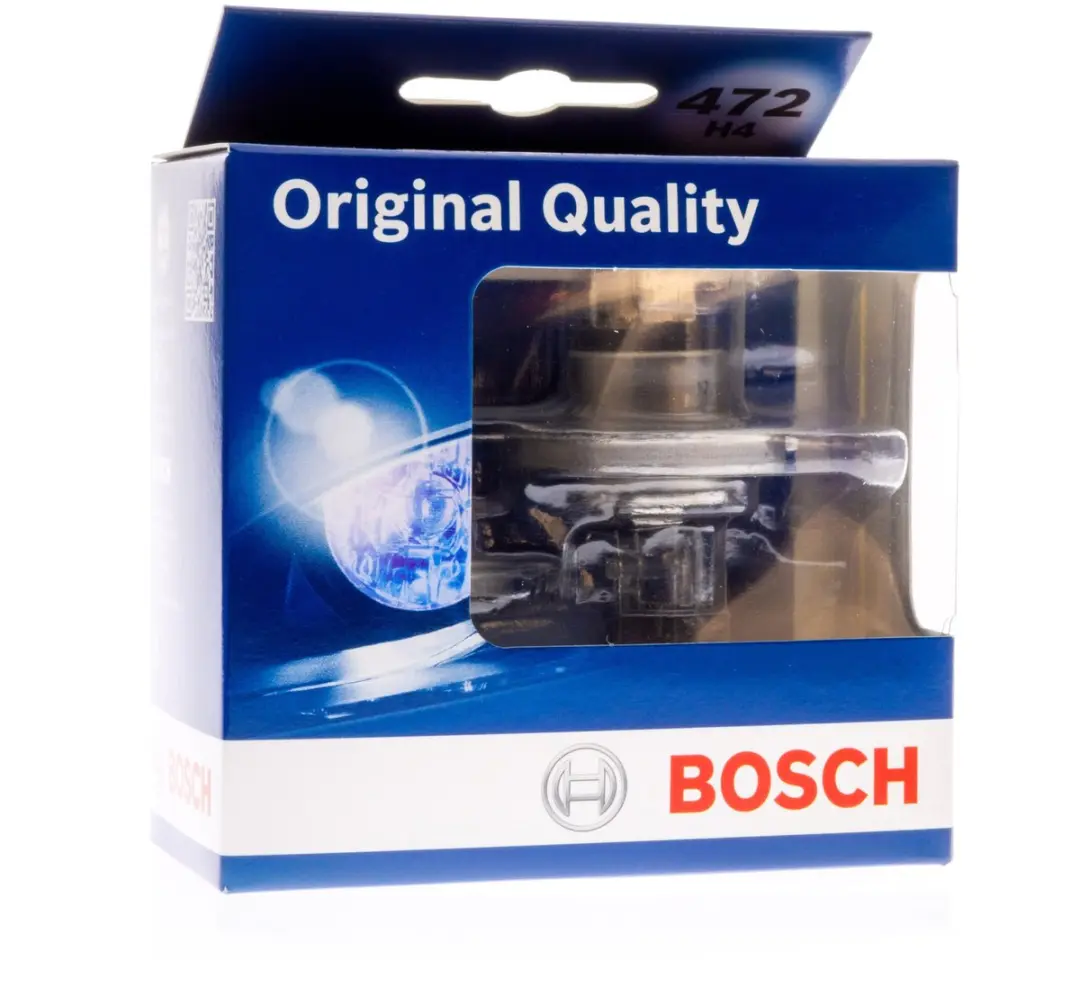 Bosch Halogeen H4 Wit Dimlicht Koplampen - 2 Stuks