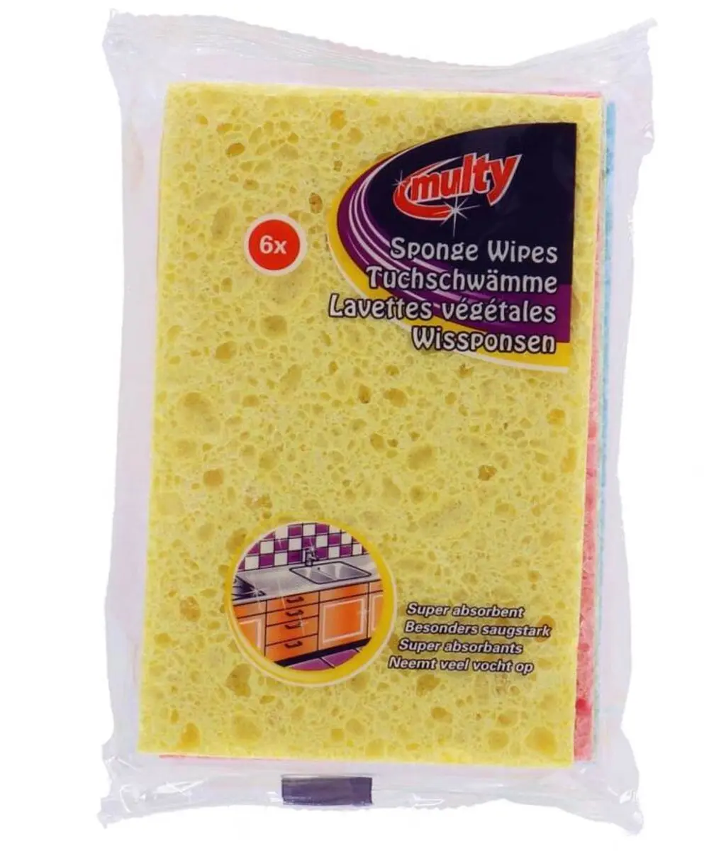 Multy Wisselpads - 6 Stuks Multikleur