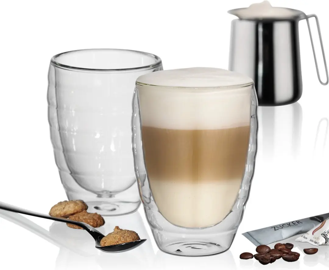 Kela Latte-Macchiatoglas Set 2 Stuks - 0,3L