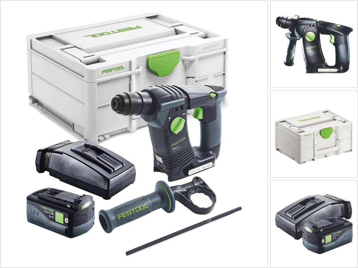 Festool BHC 18-Basic Accuboormachine 18V SDS Plus