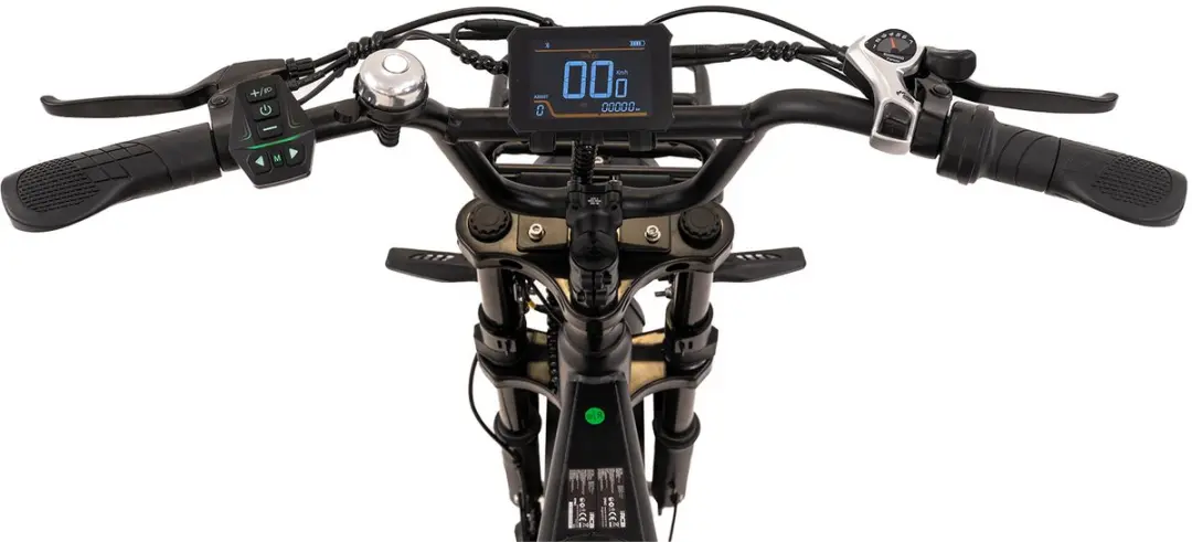 RCB 16" Elektrische Fatbike 250W 468Wh 7 Versnellingen - Zwart