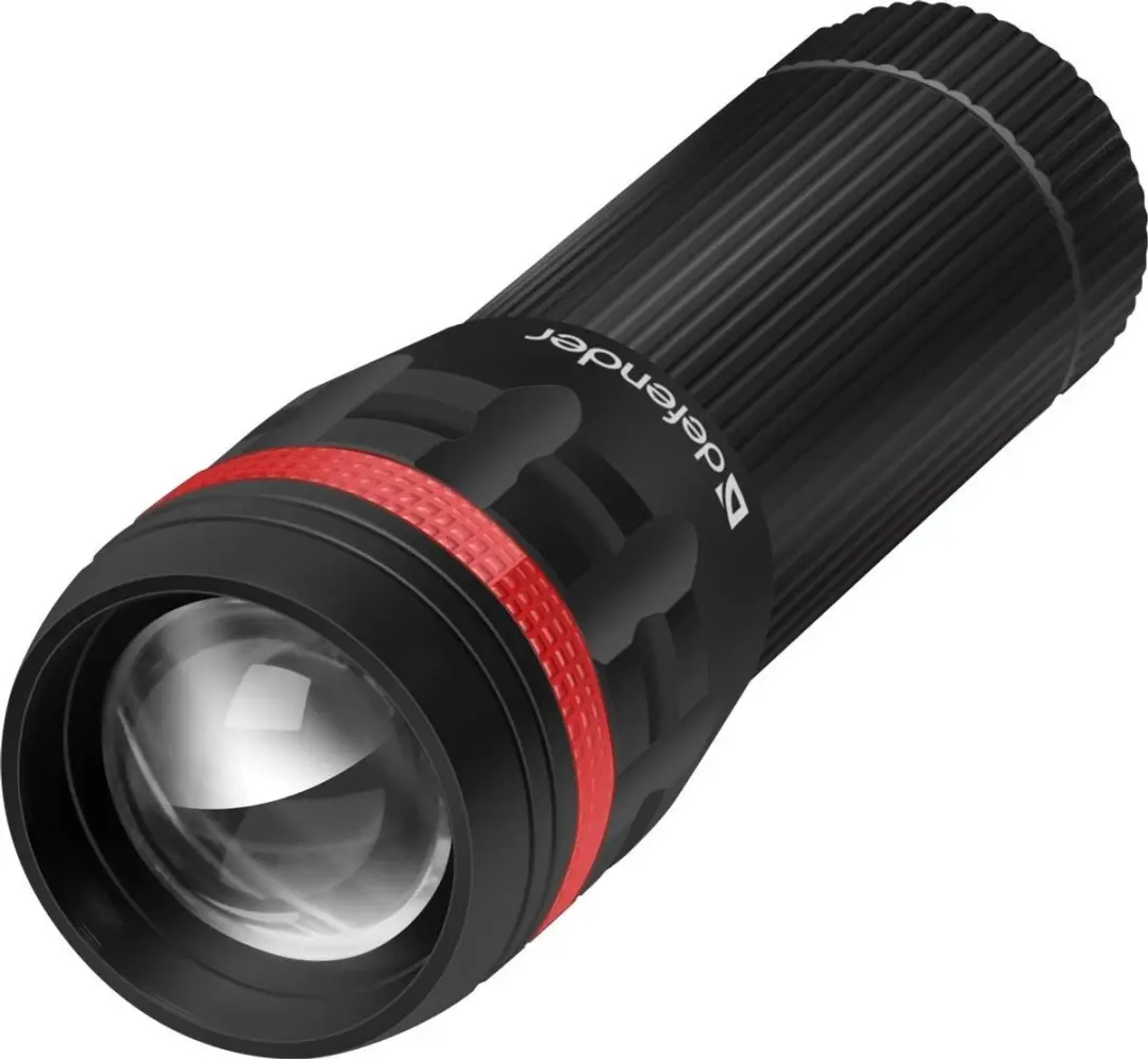 Defender FL-12 Handlamp - 3 Modi - Zwart