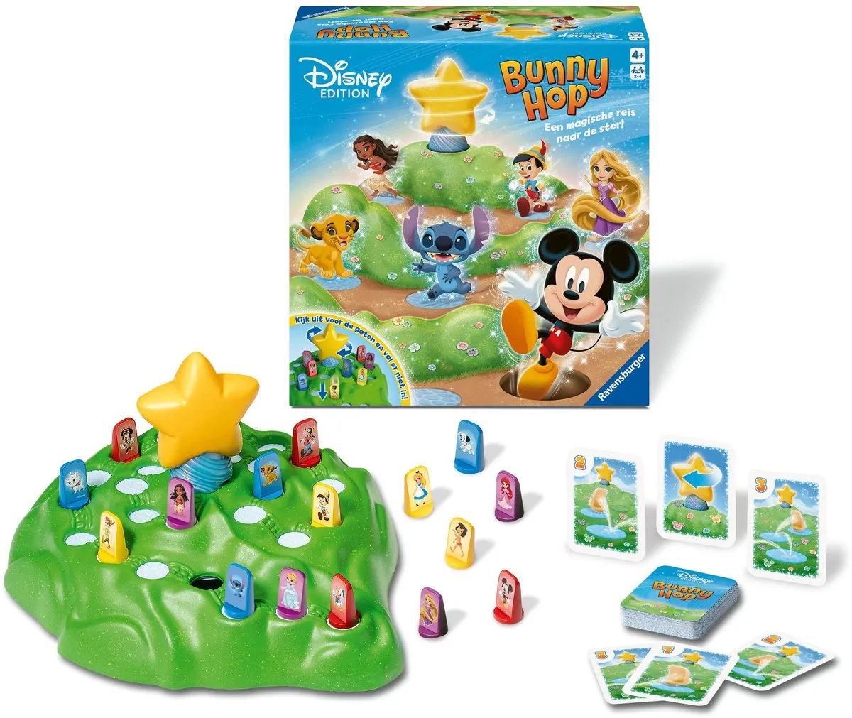 Ravensburger Bunny Hop Mickey Mouse - 2-4 Spelers