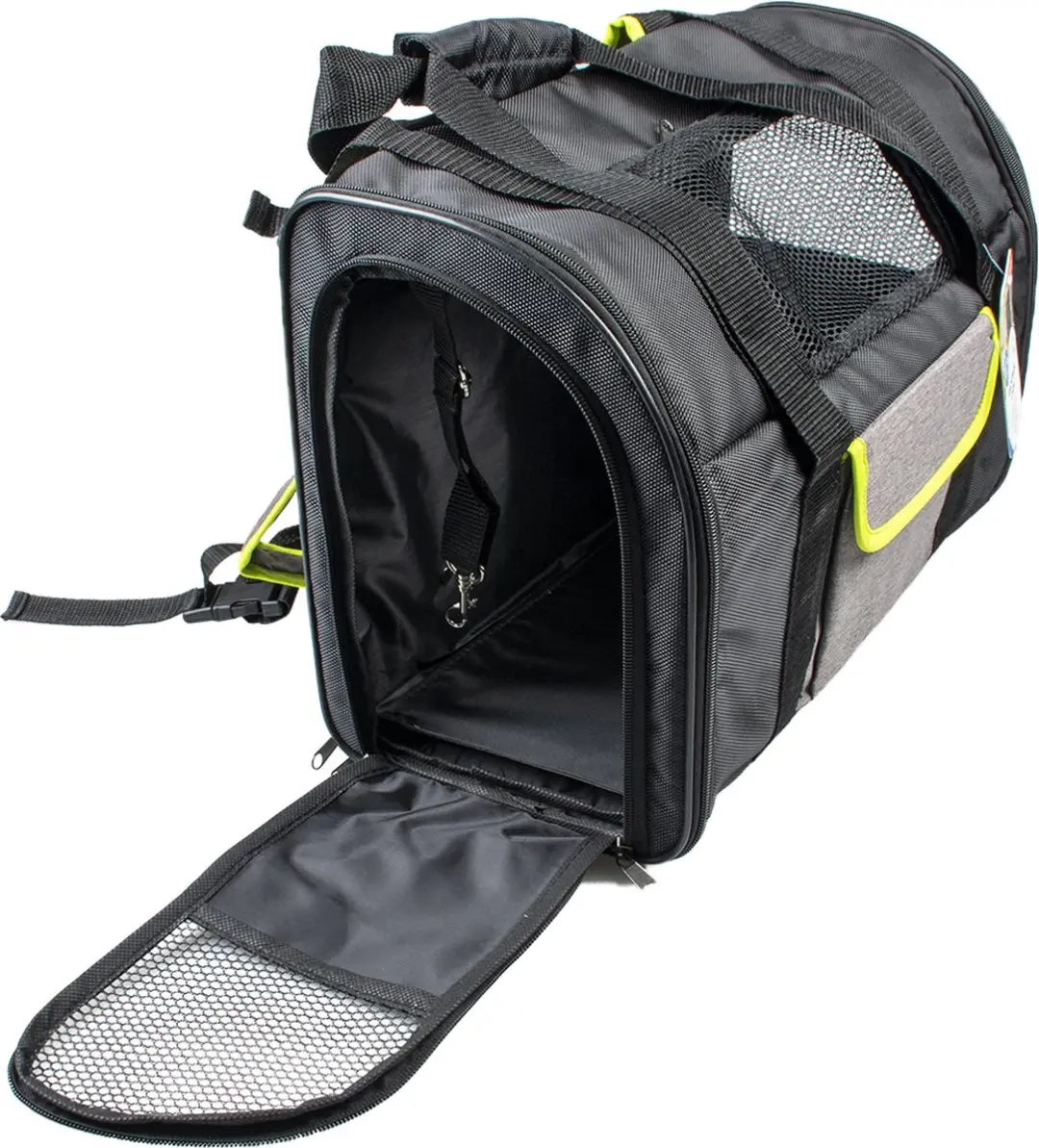 Duvo Duvoplus Lyon Backpack Draagtas - 43x20x29cm - Max. 6kg - Zwart