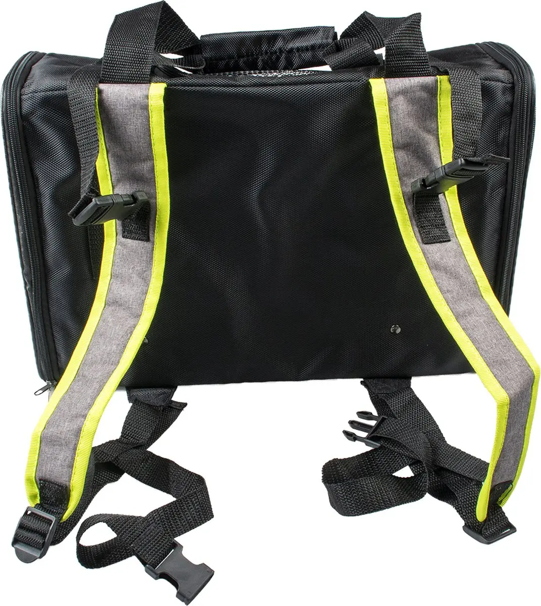 Duvo Duvoplus Lyon Backpack Draagtas - 43x20x29cm - Max. 6kg - Zwart