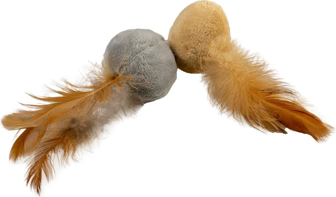Duvo Cushy Ballen Met Veren