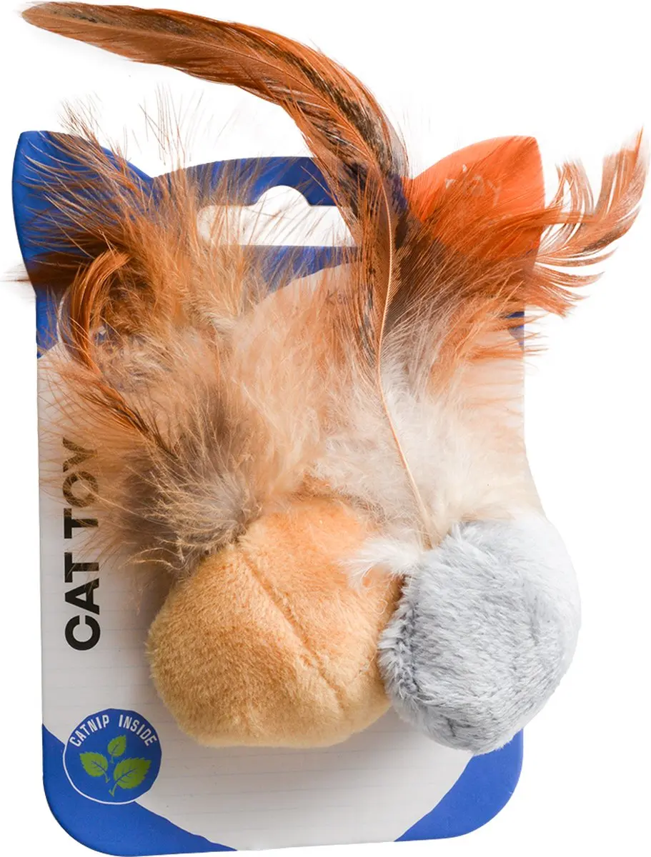 Duvo Cushy Ballen Met Veren - 2 Stuks