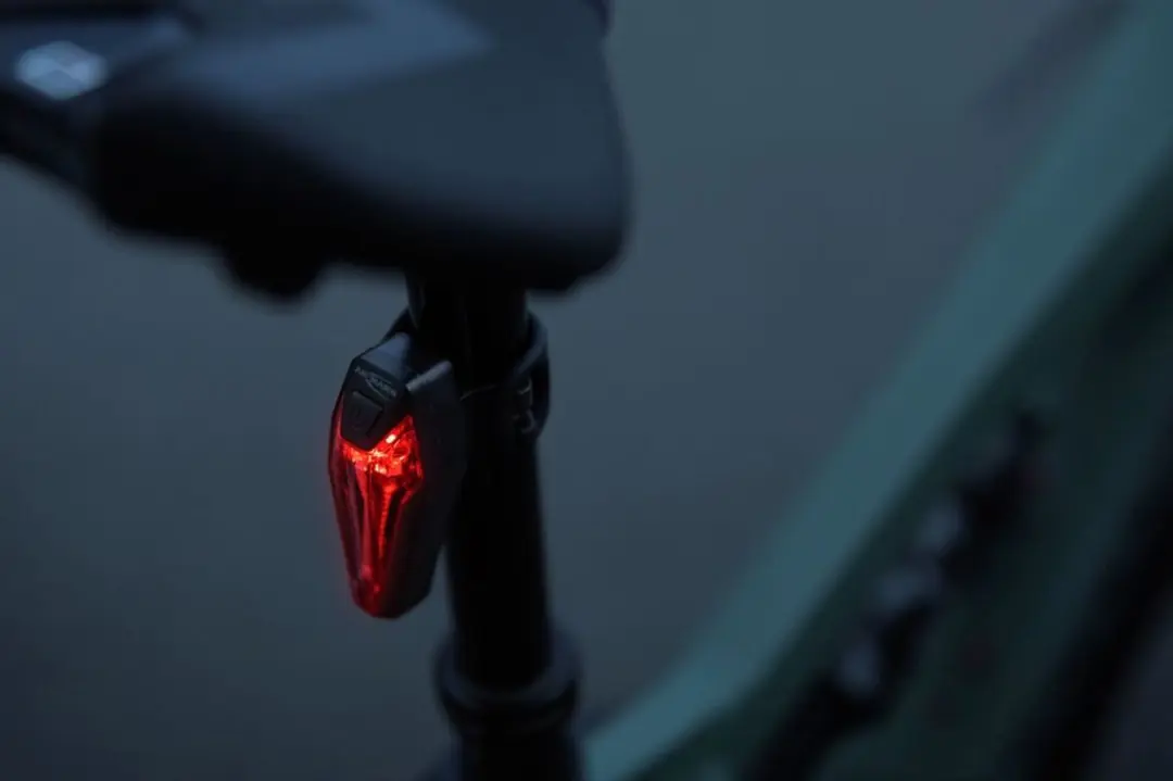 Ansmann Achterlicht Fiets LED met Remlicht - Zwart