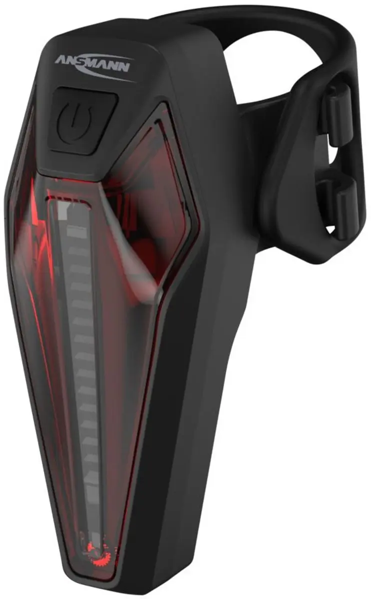 Ansmann Achterlicht Fiets LED met Remlicht