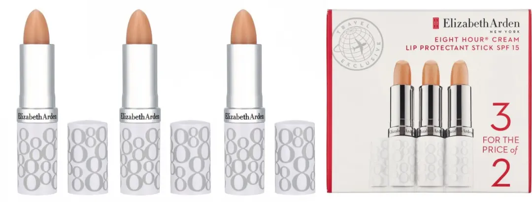Elizabeth Arden Eight Hour Cream Lip Protect Trio 3ml