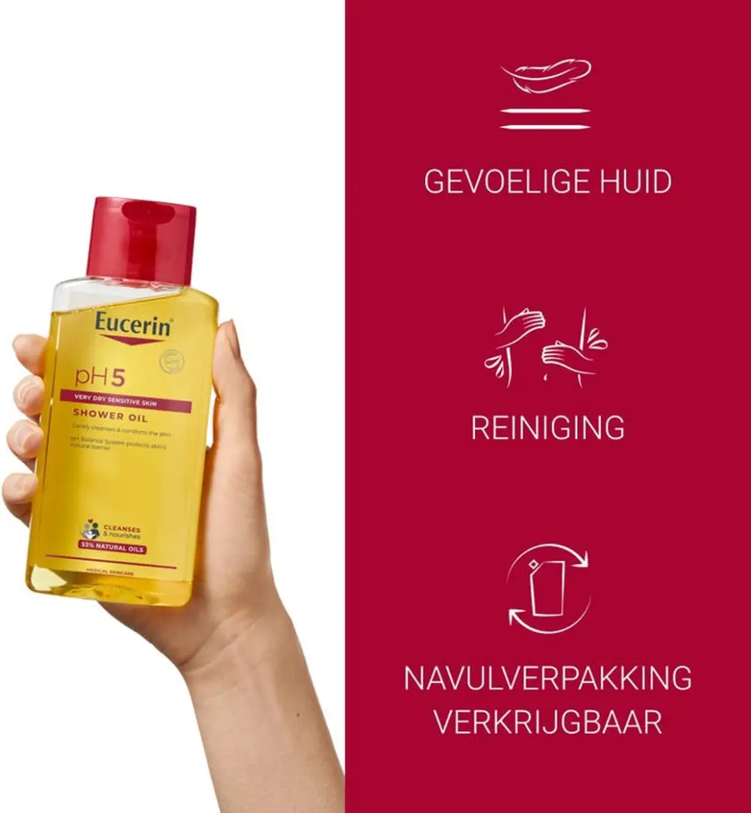 Eucerin pH5 Doucheolie - 600ml (3x200ml)