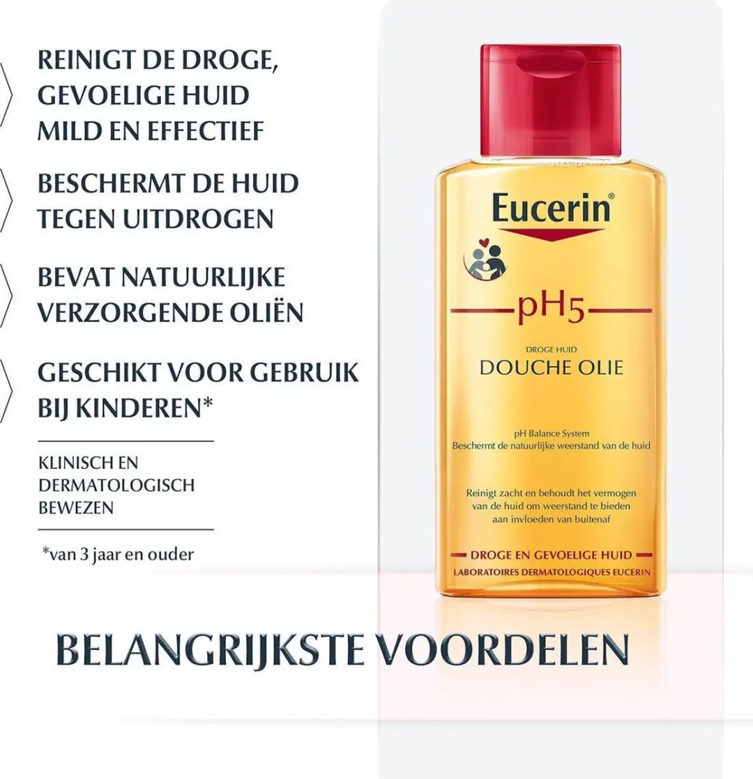 Eucerin pH5 Doucheolie - 600ml (3x200ml)