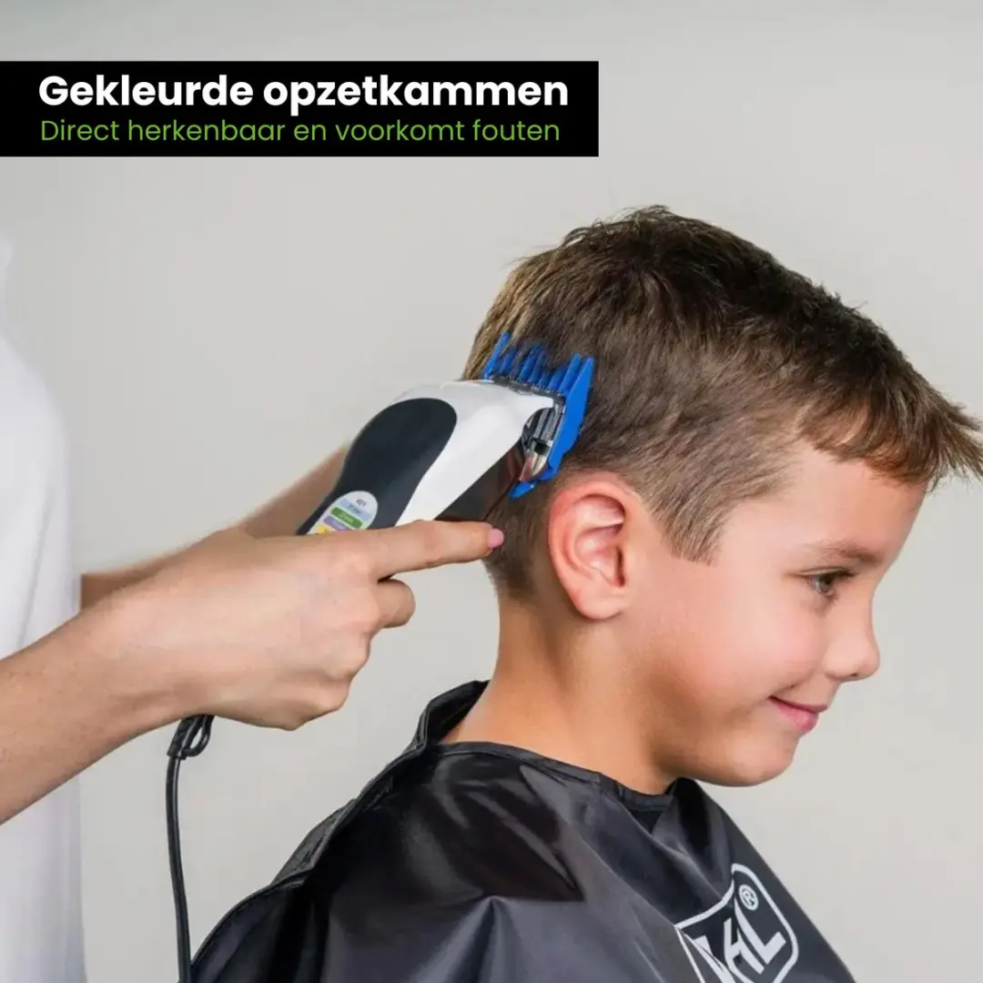 Wahl WA79300-1616 Tondeuse Mannen - 9 Opzetkammen - 40% Sneller - afbeelding 6 van 6