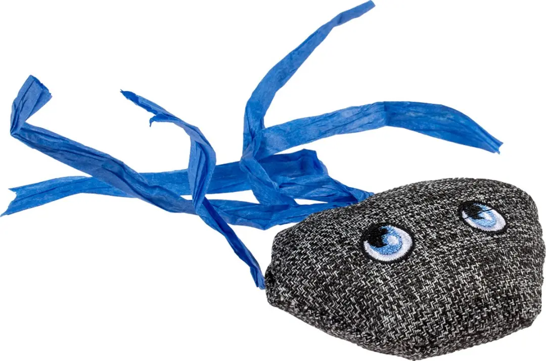 Duvo+ Eco Navy Kwal & Catnip Kattenspeelgoed