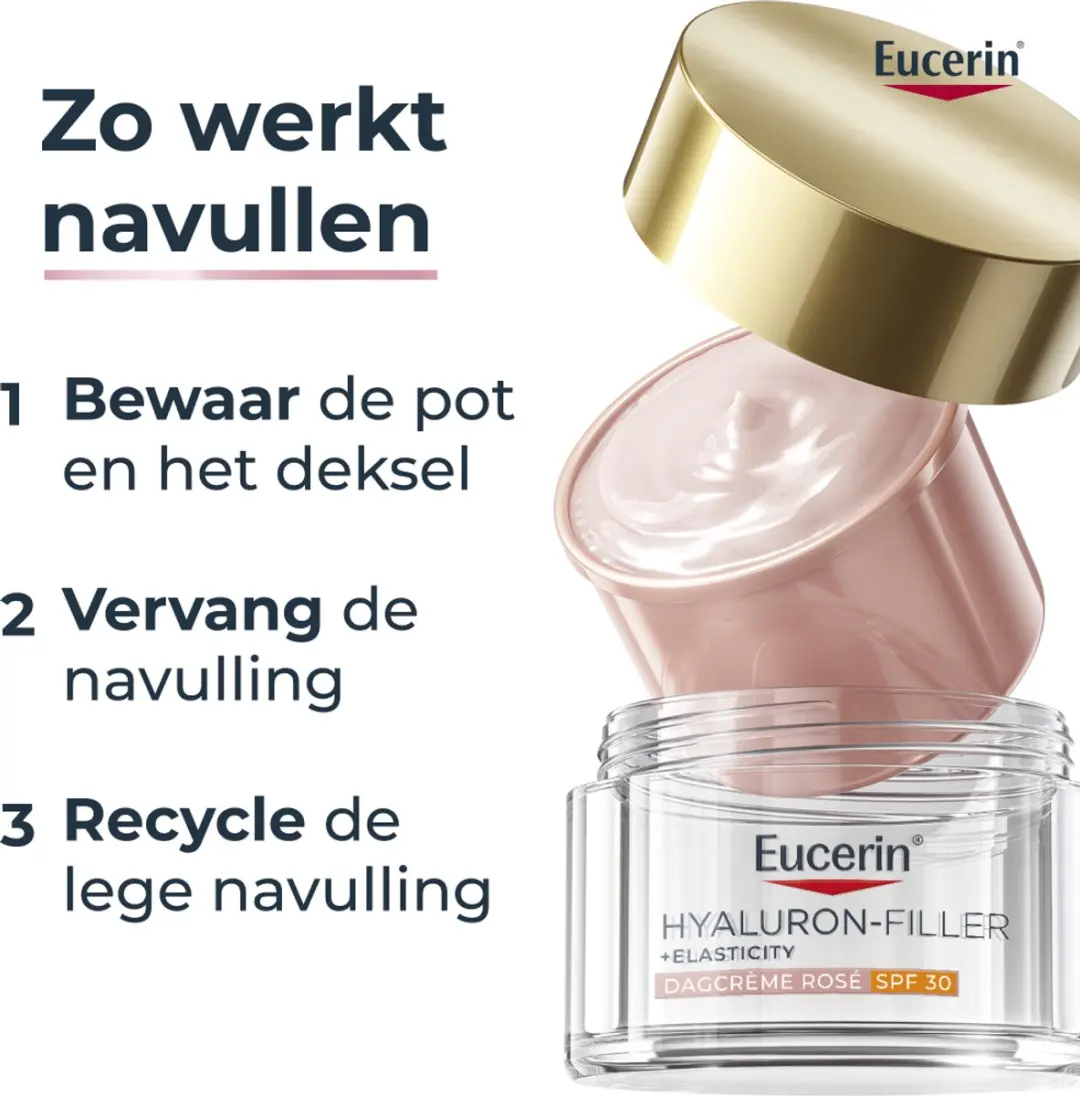 Eucerin Hyaluron-Filler + Elasticity Dagcreme Rose SPF 30 - 50ml