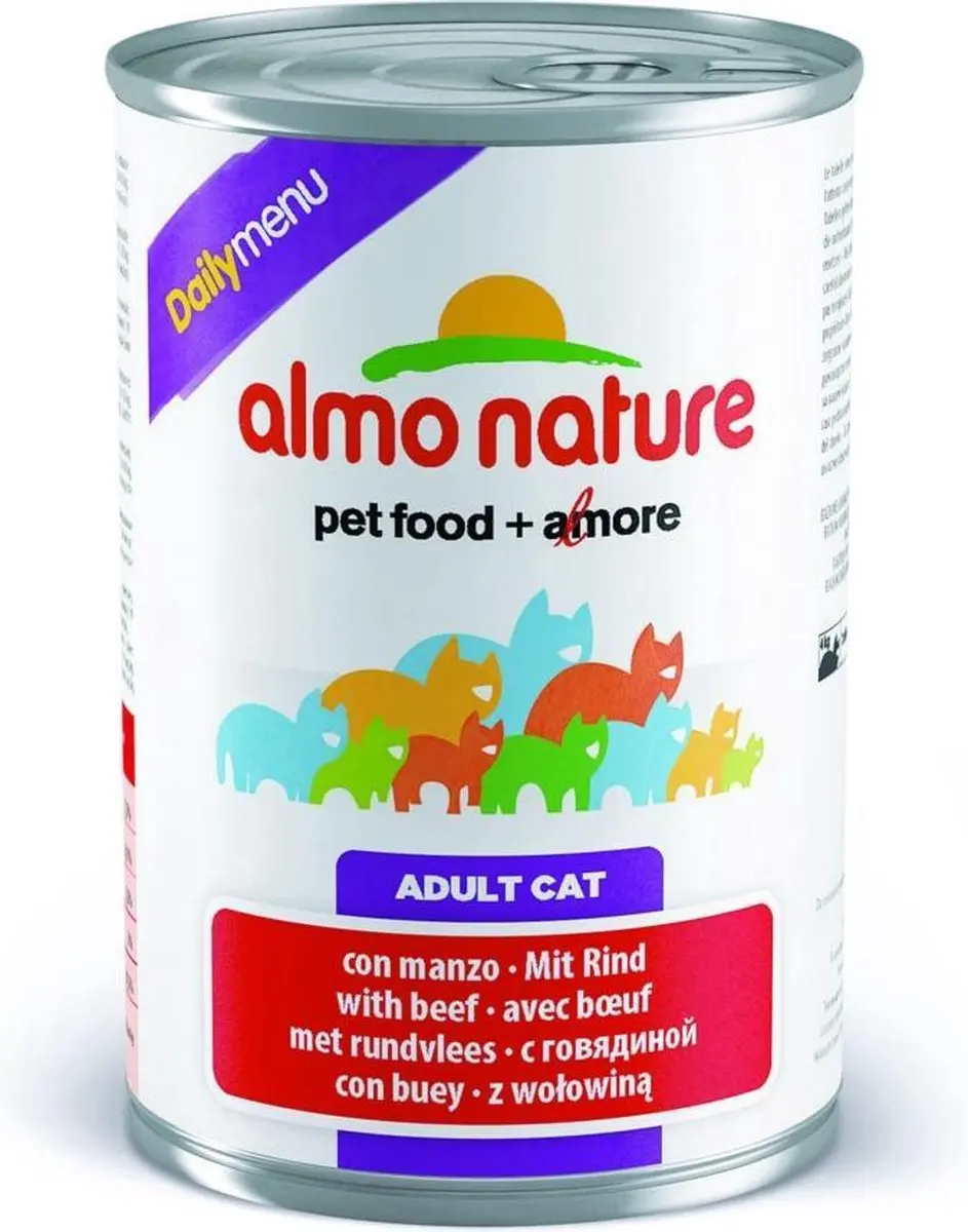 Almo Nature Daily Menu Rund Kattenvoer 24x400g