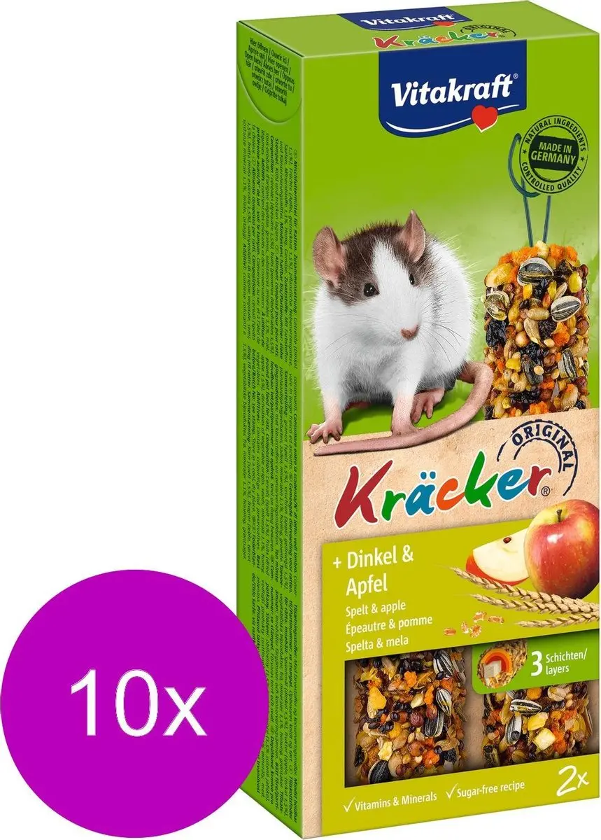 Vitakraft Ratten Kracker Corn/Fruit