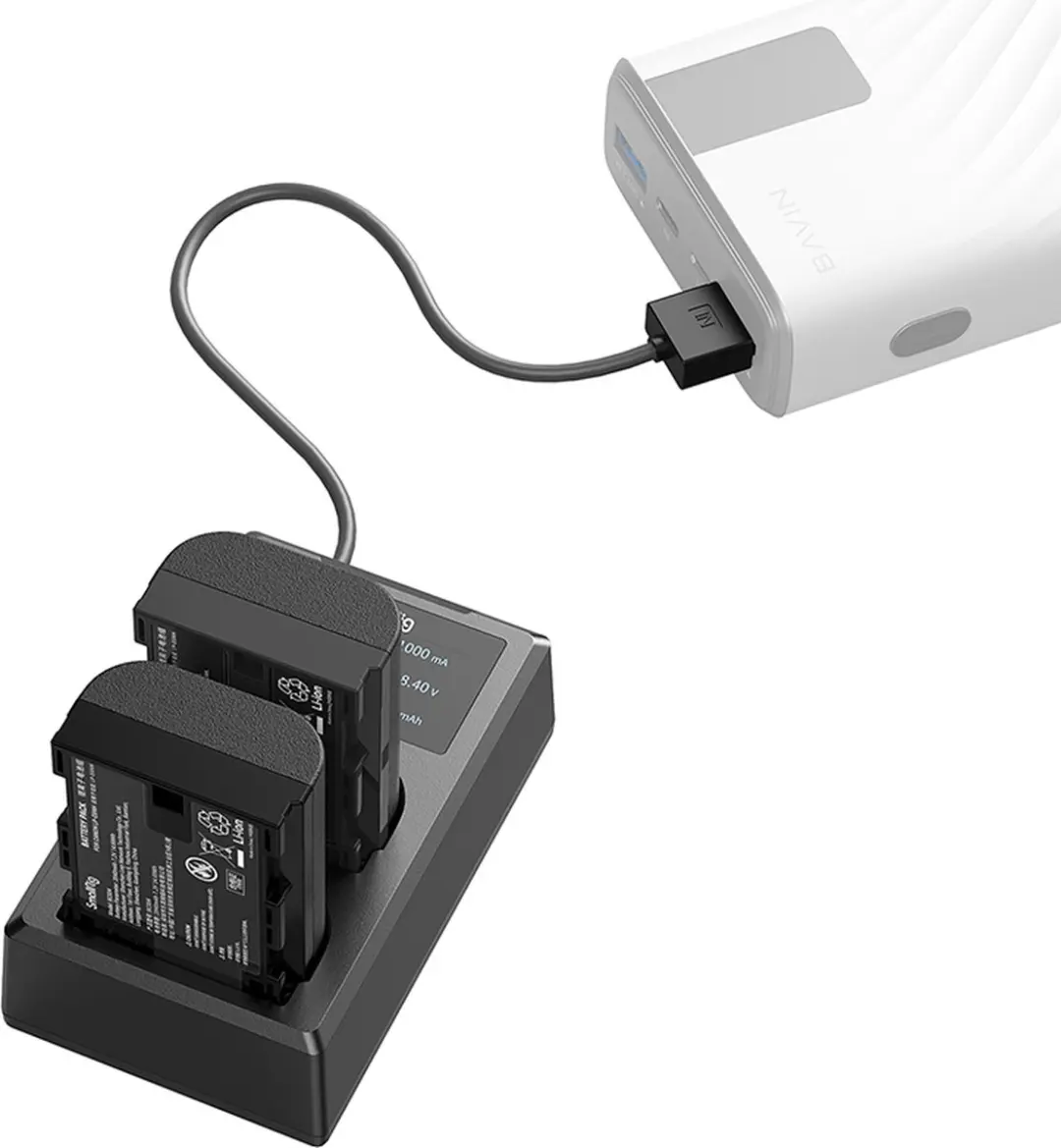 SmallRig 3821 LP-E6NH Camera Acculader - 2040mAh