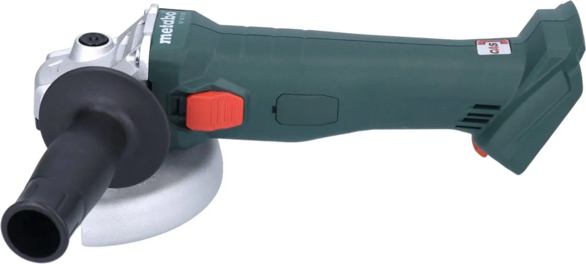 Metabo W 18 7-125 Accuslijper 18V - 125mm - 4.0Ah + Lader + MetaBOX
