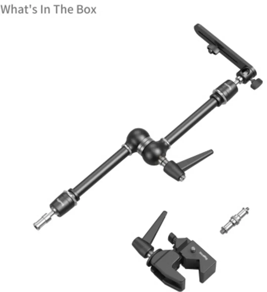 SmallRig 4862 Super Clamp met Magic Arm - Zwart