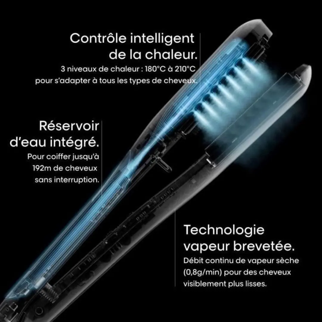 L'Oréal Professionnel Steampod 3.0 Stoomstijltang - 3 standen - Wit