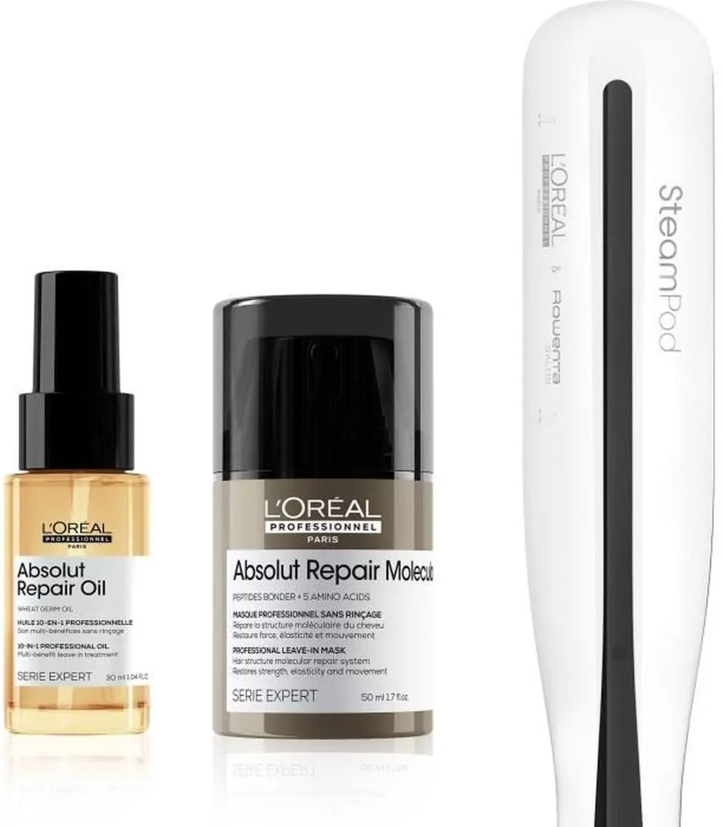L'Oréal Professionnel Steampod 3.0 Stoomstijltang - 3 standen - Wit - afbeelding 6 van 6