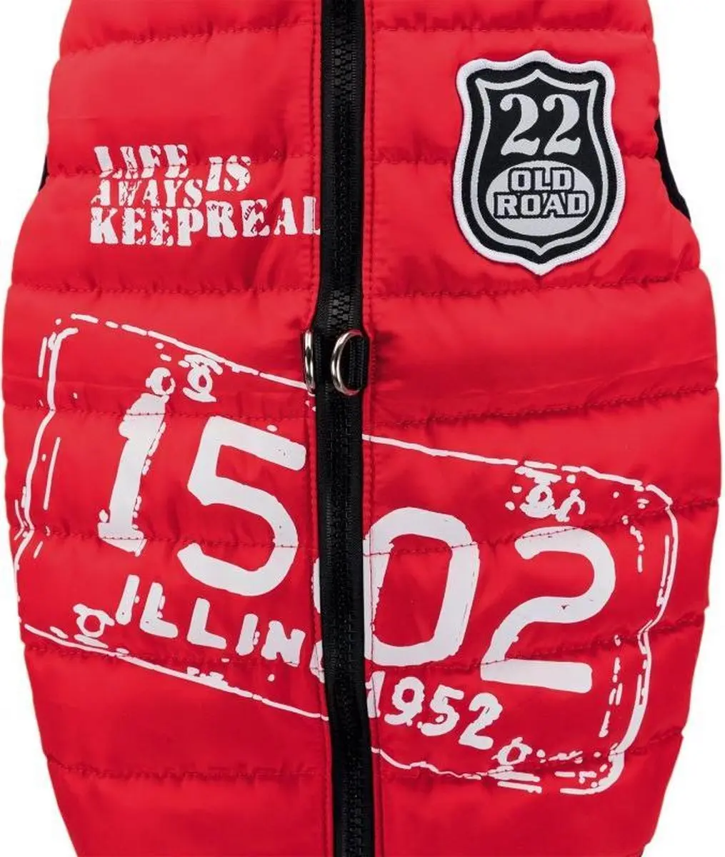 Trixie Hondenjas Saint-Malo - Rood M - afbeelding 4 van 4