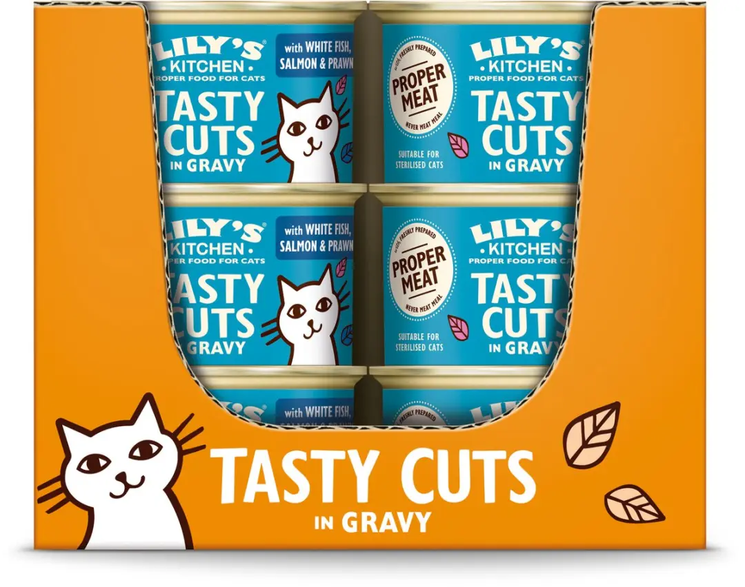 Lily's Kitchen Kattenvoer Natvoer Zeevis 18x85g