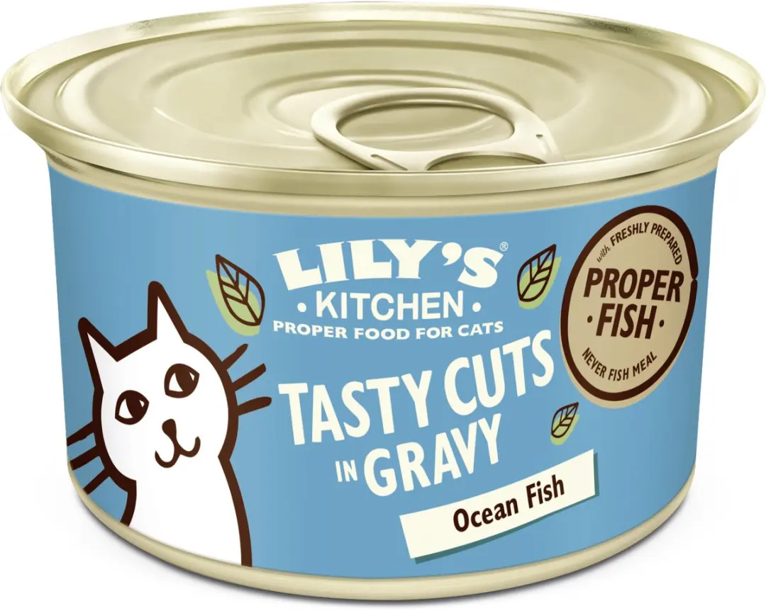 Lily's Kitchen Kattenvoer Natvoer Zeevis 18x85g