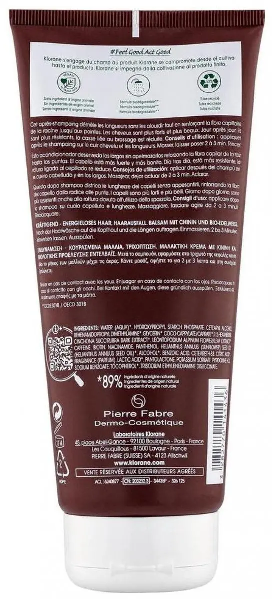 Klorane Styling Crème 200ml