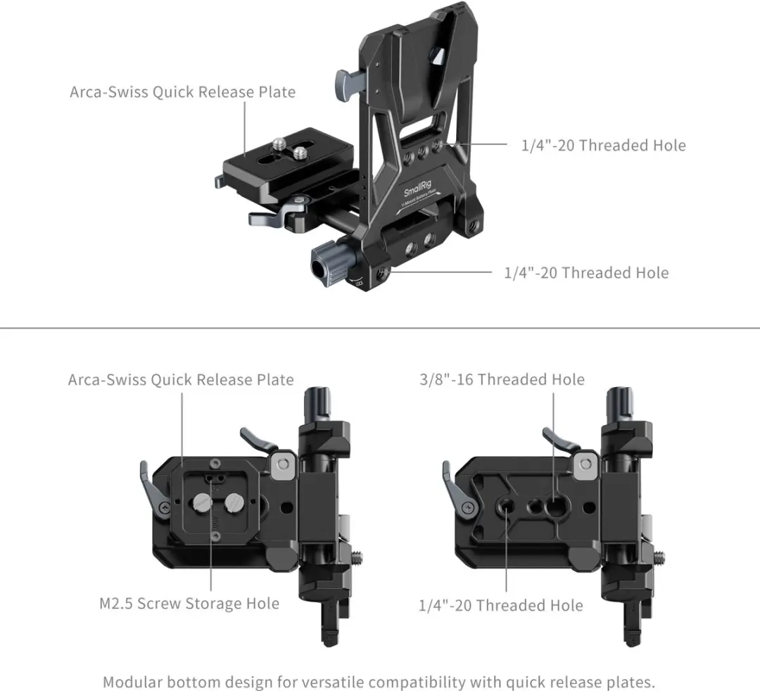 SmallRig 5048 VB99 V-Mount Accu Kit - Videocamera