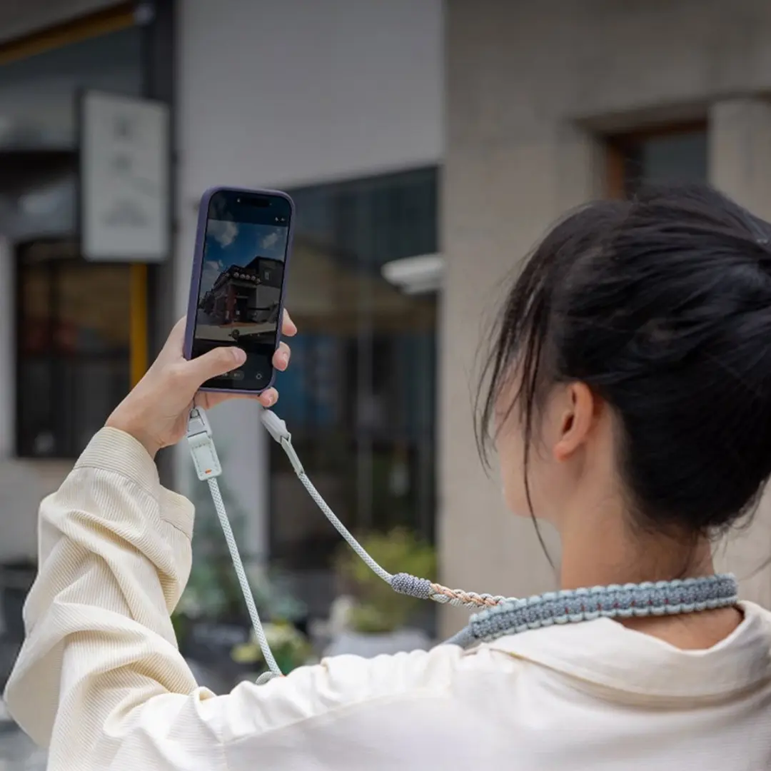 PGYTECH LinkGo Dual Mount Phone Strap - Misty Grey