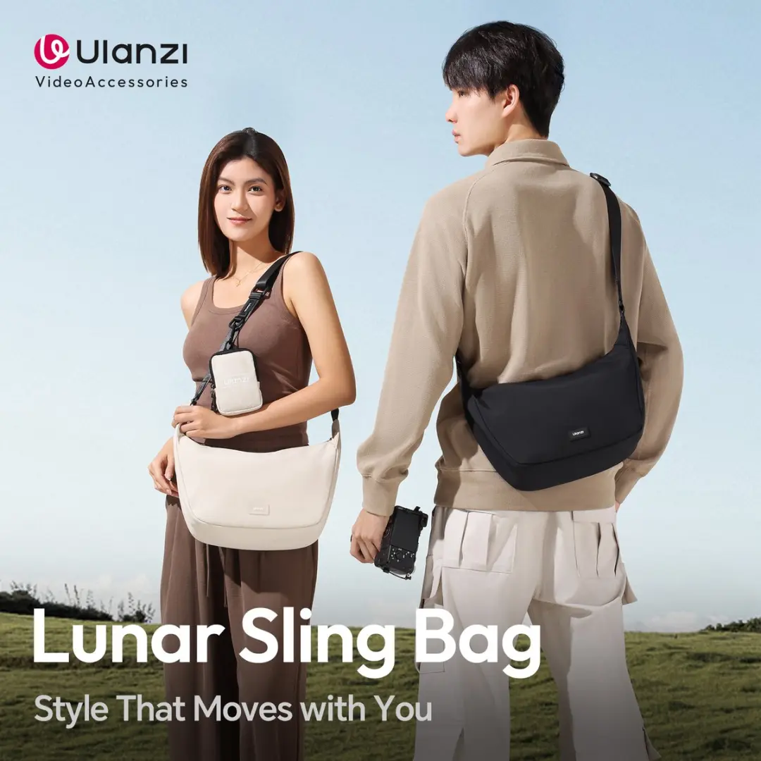 Ulanzi HMN1 Crossbody Bag 6L - Zwart