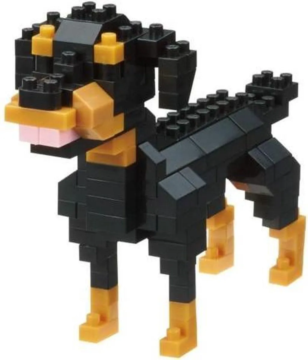 Bandai Namco Nanoblock Rottweiler NBC-263